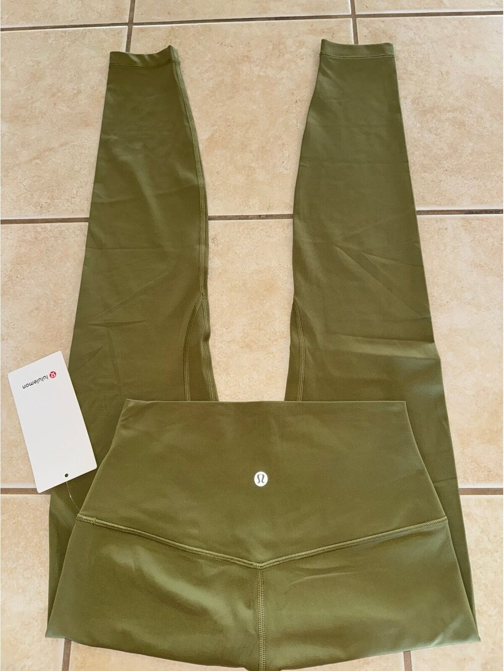 Lululemon Align High-Rise 28” Bronze Green Size 6 NWT